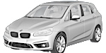 BMW F45 P1E51 Fault Code